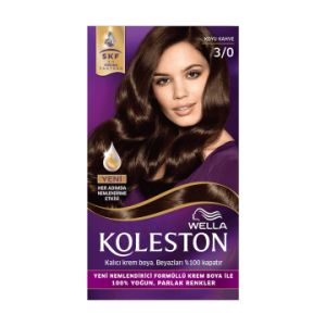 Koleston Kit Saç Boyası 3/0 Koyu Kahve