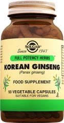 Solgar Korean Ginseng 50 Kapsül