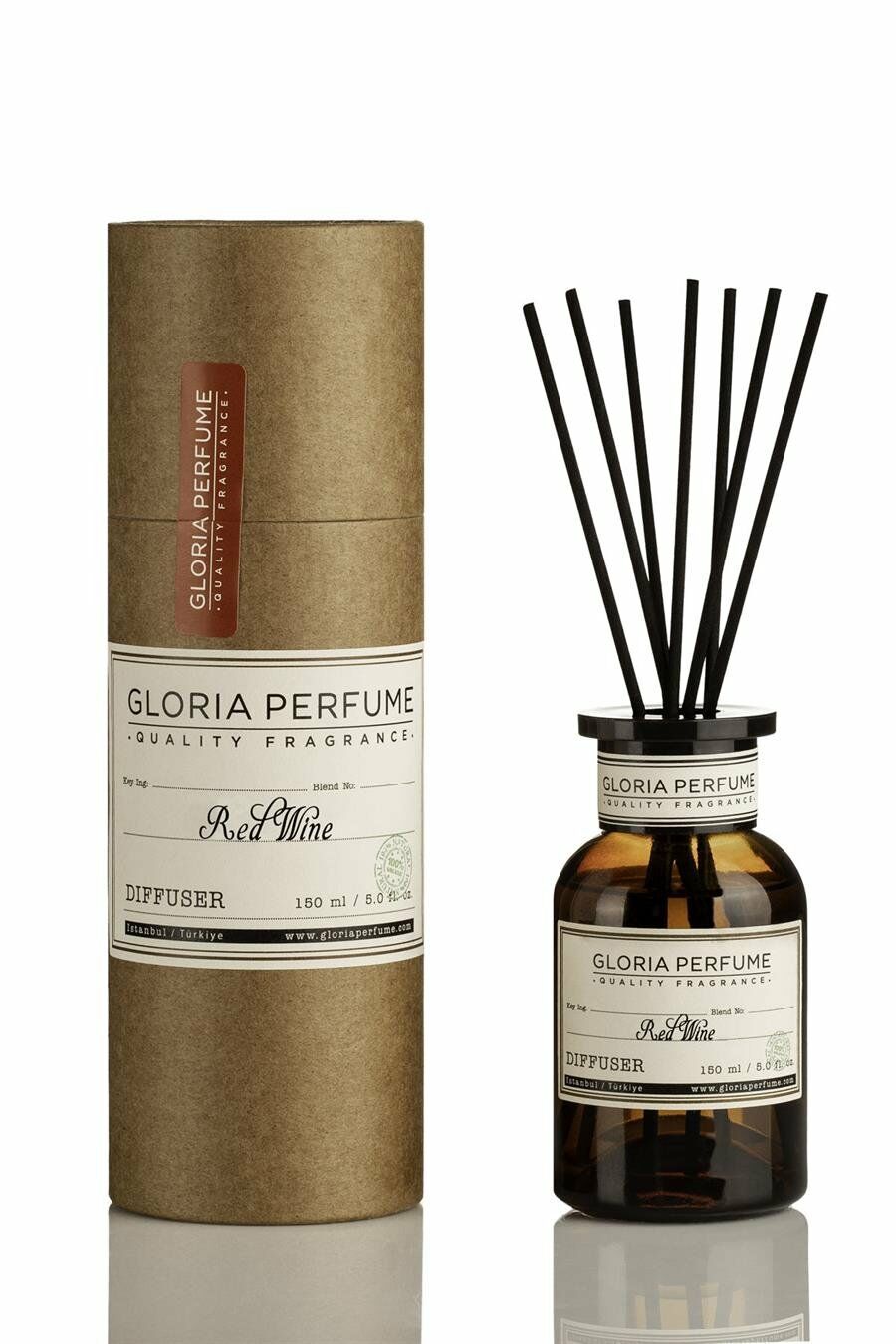 Gloria Kraft Red Wine Bamboo Çubuklu Oda Kokusu 150 ml