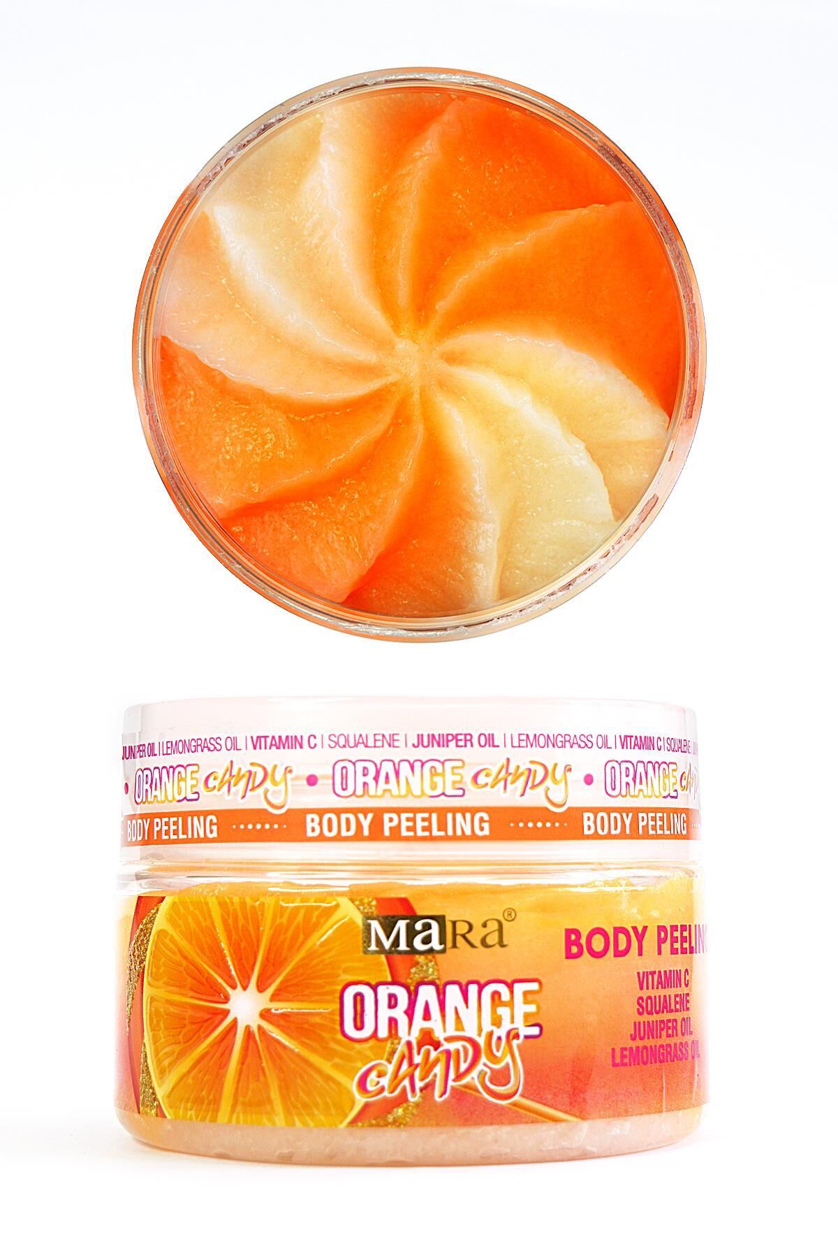 Googlow Body Scrub Orange Portakal Aromalı Şeker Peelingi 230 gr