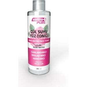 Softto Plus Gül Suyu Yüz Toniği 200 ml