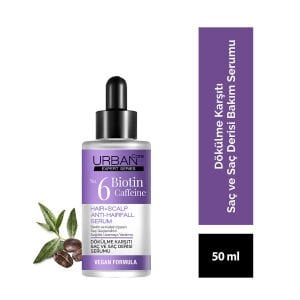 Urban Care Expert No:6 Biotin Caffeine Dökülme Karşıtı Saç Bakım Serumu 50 ml - Vegan