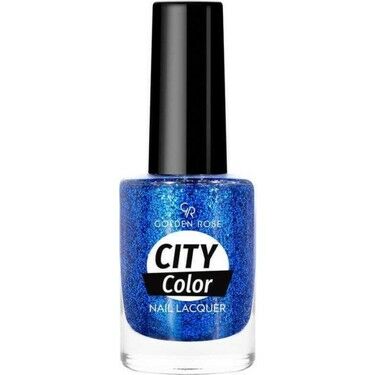 Golden Rose City Color Nail Lacquer Glitter No:108