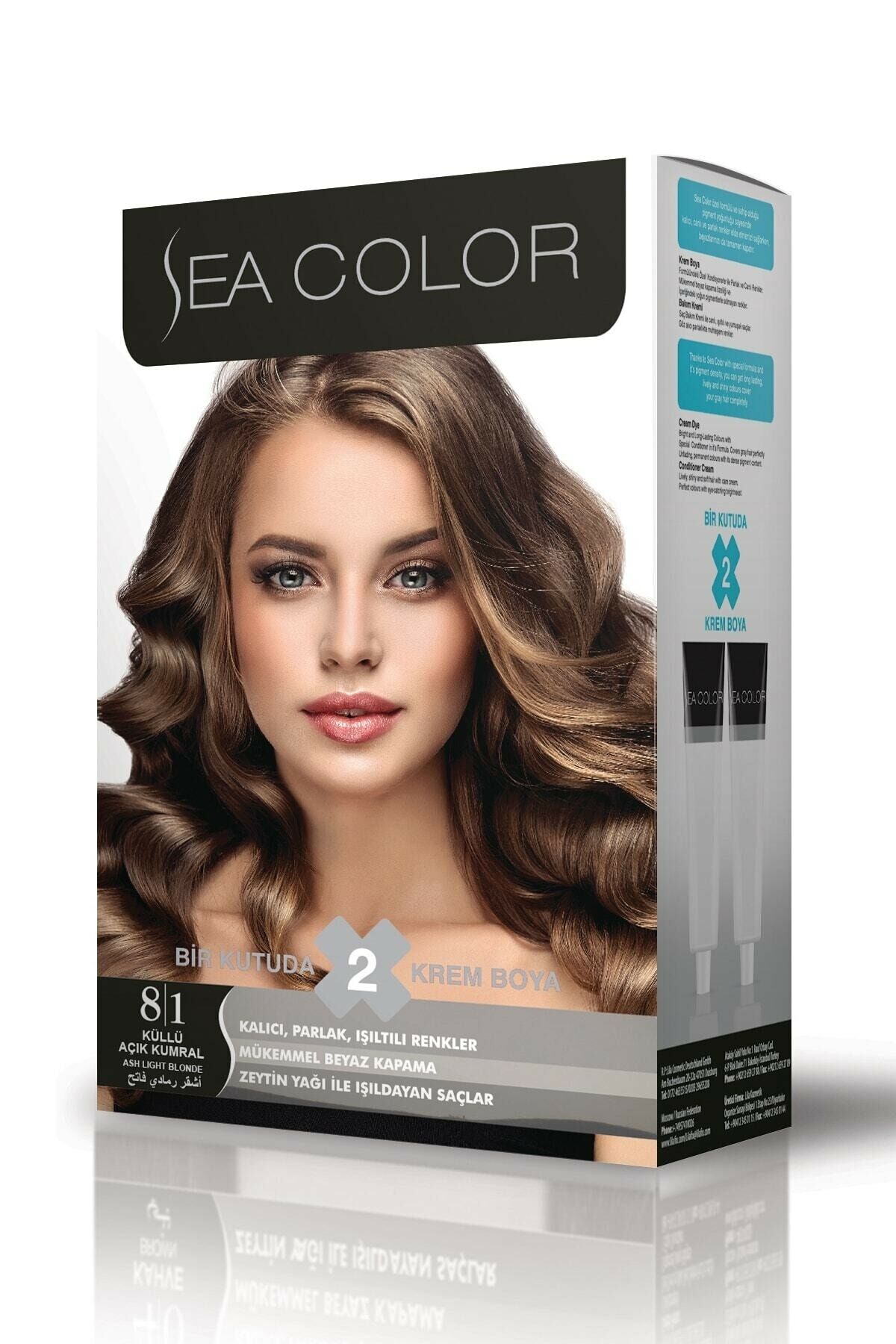 Sea Color Natural Boya Küllü Açık Kumral 8,1