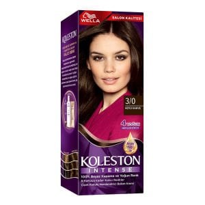 Koleston Intense Saç Boyası - Koyu Kahverengi 3/0