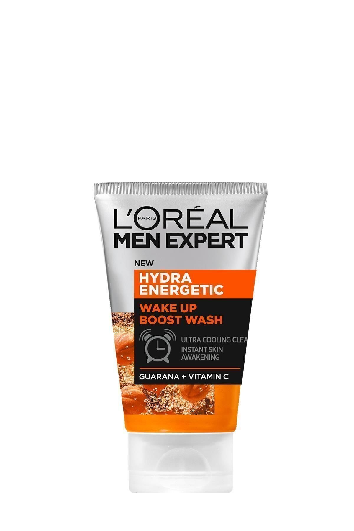 L'Oreal Paris Men Expert Hydra Energetic Derin Peeling Etkili Yüz Yıkama Jeli 100 ml