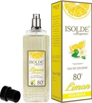 Zigavus İsolde Sprey Limon Kolonyası Cam 75cc