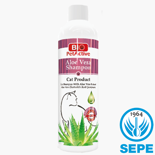 Aloe Vera Ekstraktlı Kedi Şampuanı 250 ml Aloe Vera Shampoo