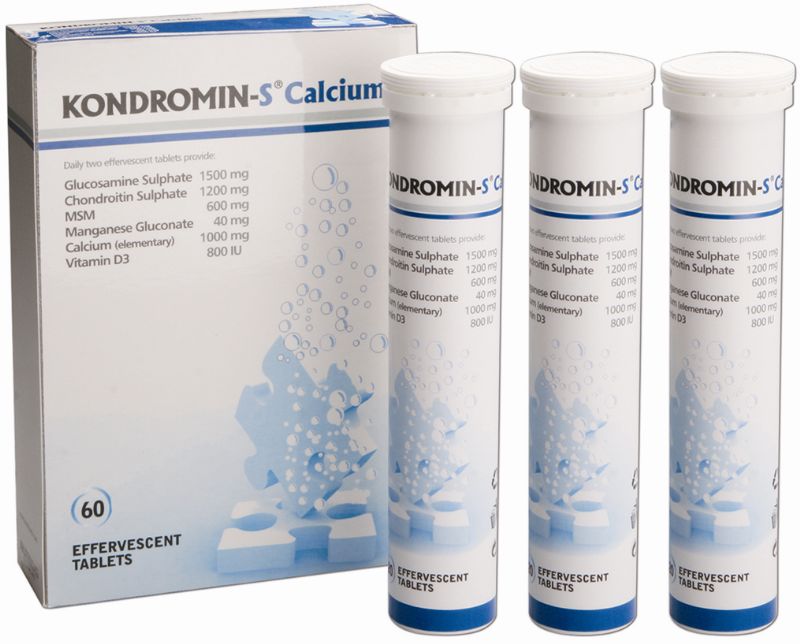 KONDROMIN-S CALCIUM 60 EFFERVESAN TABLET