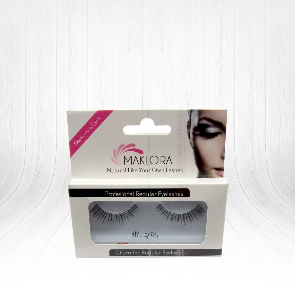 Maklora MB-704 Natural Koyu Bütün Kirpik