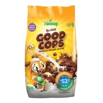 Kecısutlu Good Cops D3 Vıtamınlı Kakaolu Gevrek 300 Gr