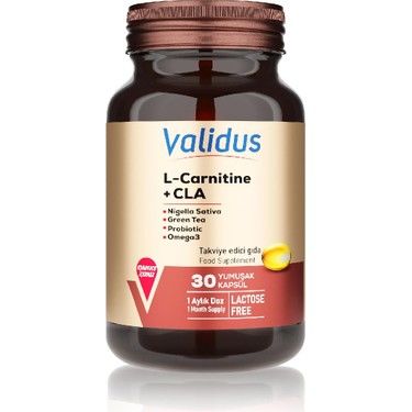 Validus L-Carnitine + CLA 30 Softgel