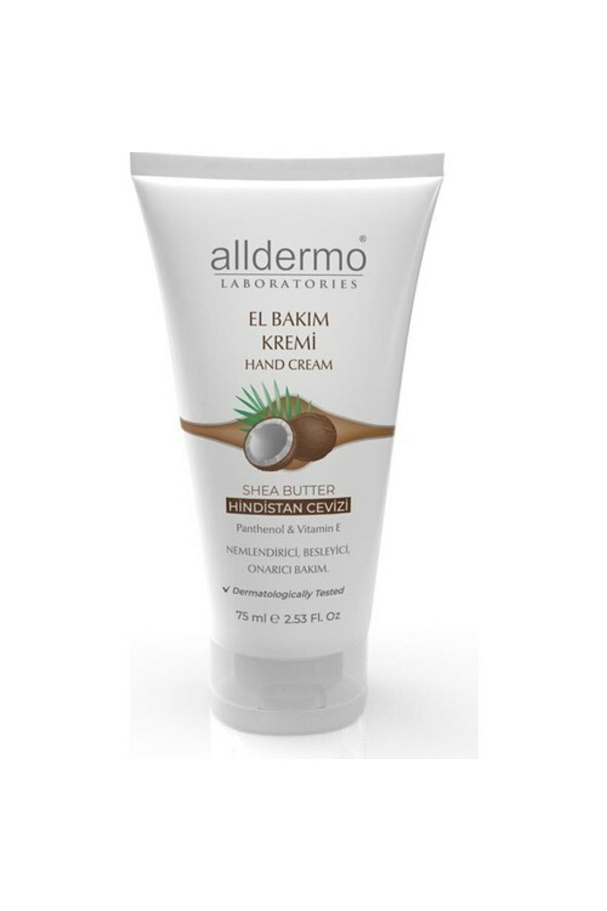 Alldermo Hindistan Cevizli El Bakım Kremi 75 ml