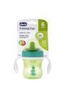 Chicco Yarı Yumuşak Uçlu Eğitim Bardağı 6 Ay+