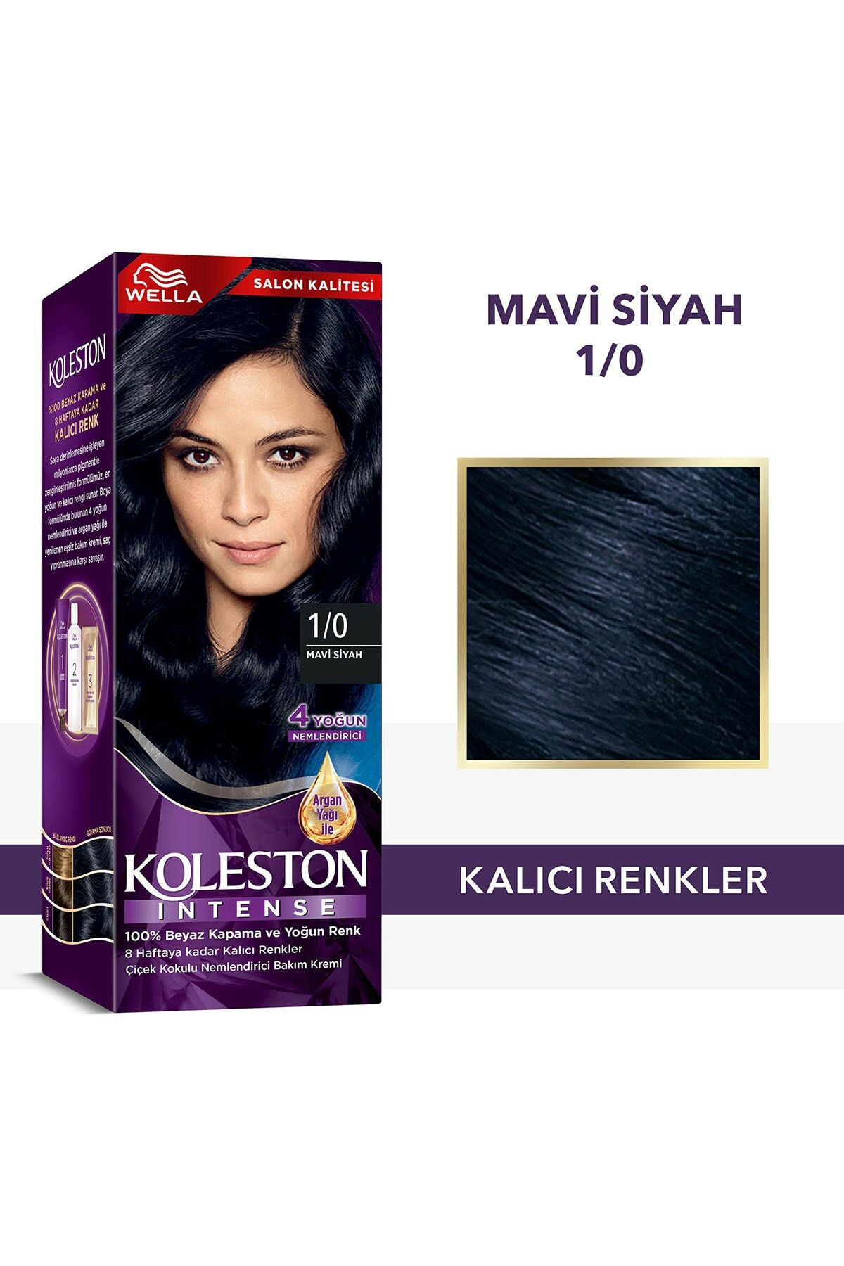 Koleston Intense Saç Boyası - Mavi Siyah 1/0