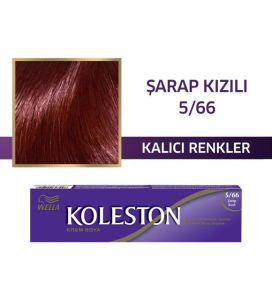 Koleston Şarap Kızılı Saç Boyası Tüp 5.66 - 3 Adet