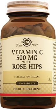 Solgar Vitamin C 500 Mg Rose Hips 100 Tablet