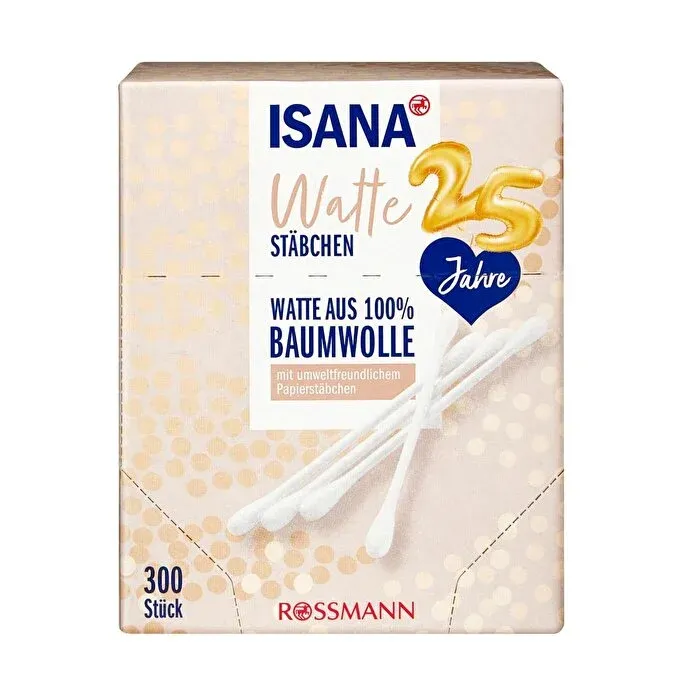 Isana Kulak Çubuğu 300 Adet