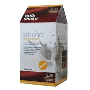 Milk Shake Milk Color Kalıcı Saç Boyası Açık Kestane Yoğun Kızıl 5.66