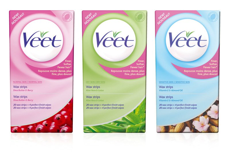 Veet Ağda Bandi Vücut 12Li Hassas