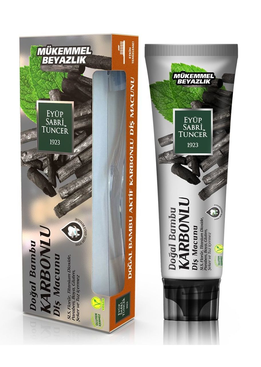 Eyüp Sabri Tuncer Doğal Bambu Karbonlu Diş Macunu 75ml