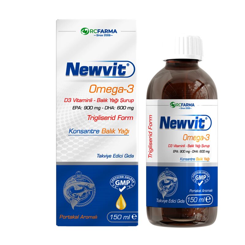 NEWVIT OMEGA-3 SURUP 150 ML