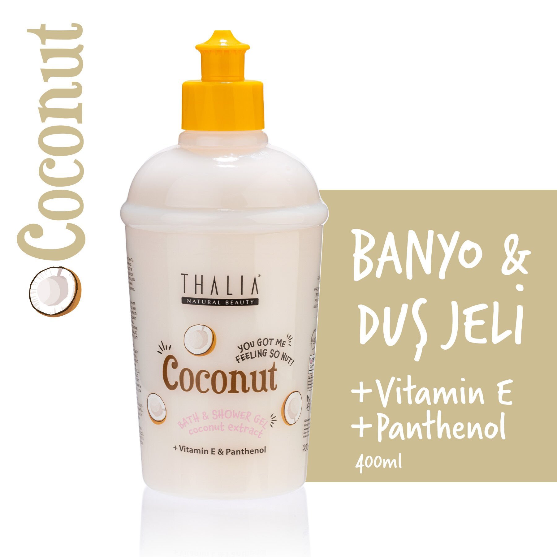 Thalia Hindistan Cevizi Ekstraktlı Duş Jeli 400 ml