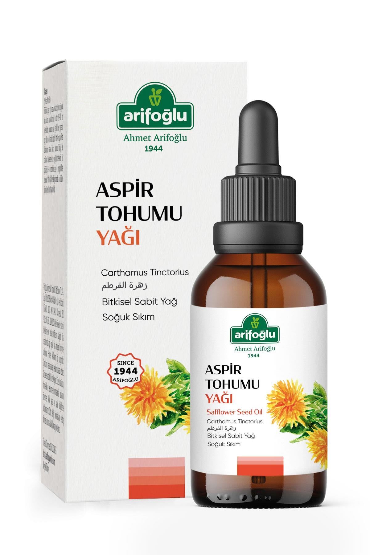 Arifoğlu %100 Saf ve Doğal Aspir Tohumu Yağı 50 ml