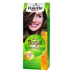 Palette Natural Kalıcı Saç Boyası Koyu Kumral 6,0