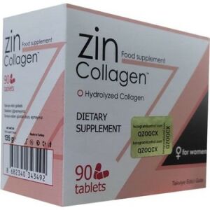 Zin Collagen Allezin Food Supplement 1500 mg 90 Tablet