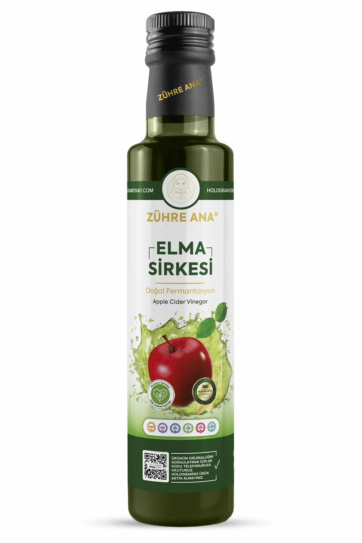 Zühre Ana Sandaloz Sakızlı Elma Sirkesi Doğal Fermantasyon Sandalwood Apple Vinegar 500 ml