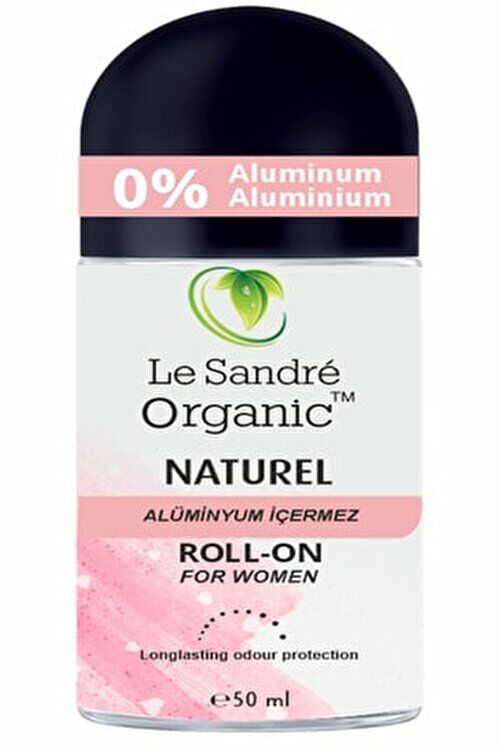 Le Sandre Organics Alüminyum İçermez Kadın Roll-On Deodorant 50 ml