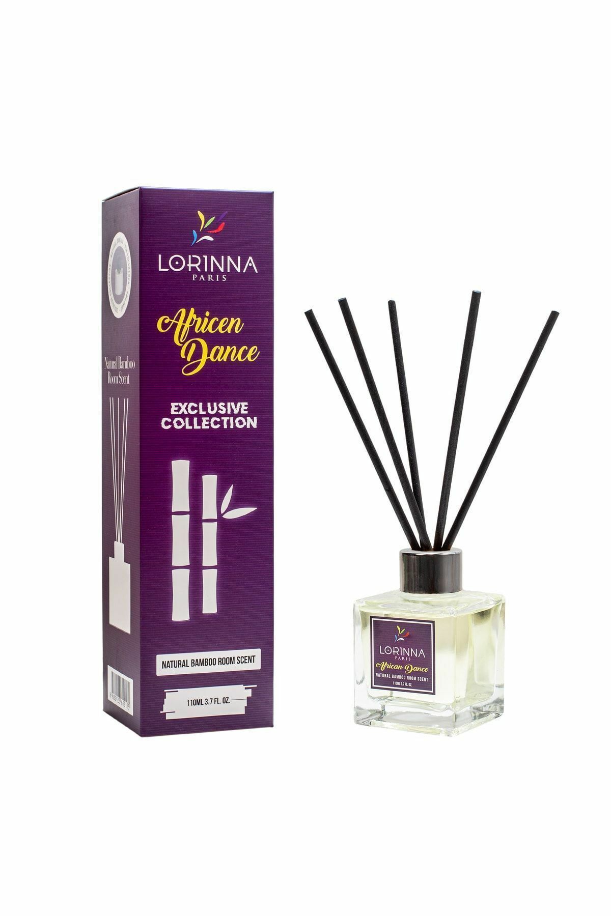 Lorinna Paris African Dance Lüx Bamboo Çubuklu Oda Kokusu 110 ml
