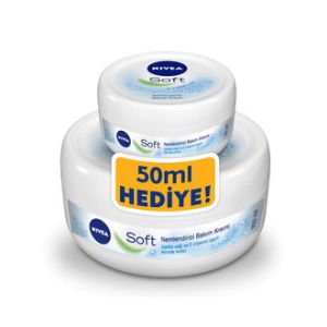 Nivea Krem Soft Vazo 300 ml + 50 ml Hediyeli
