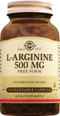 Solgar L-Arginine 500 Mg 50 Kapsül