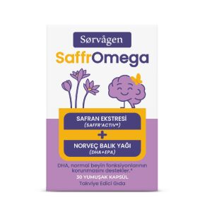 SORVAGEN SAFFROMEGA SAFRAN+OMEGA 3 30 KAPSUL