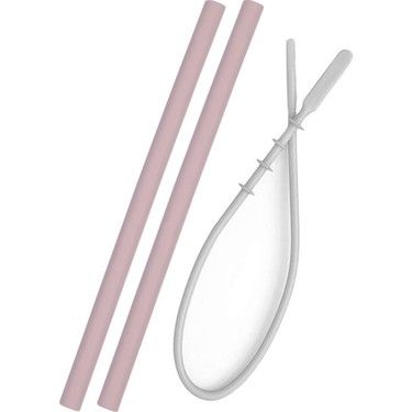 Oioi Silikon Pipet 2'li & Temizleme Fırçası - Mavi