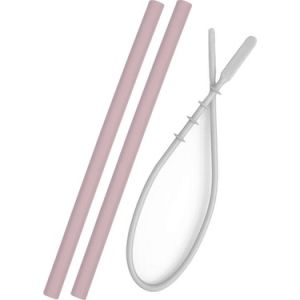 Oioi Silikon Pipet 2'li & Temizleme Fırçası - Mavi