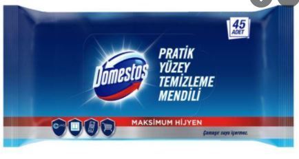Domestos Pratık Yuzey Mendılı 45 Adet