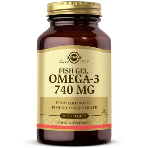 SOLGAR OMEGA 3 740 MG FISH GEL 50 SOFTGEL