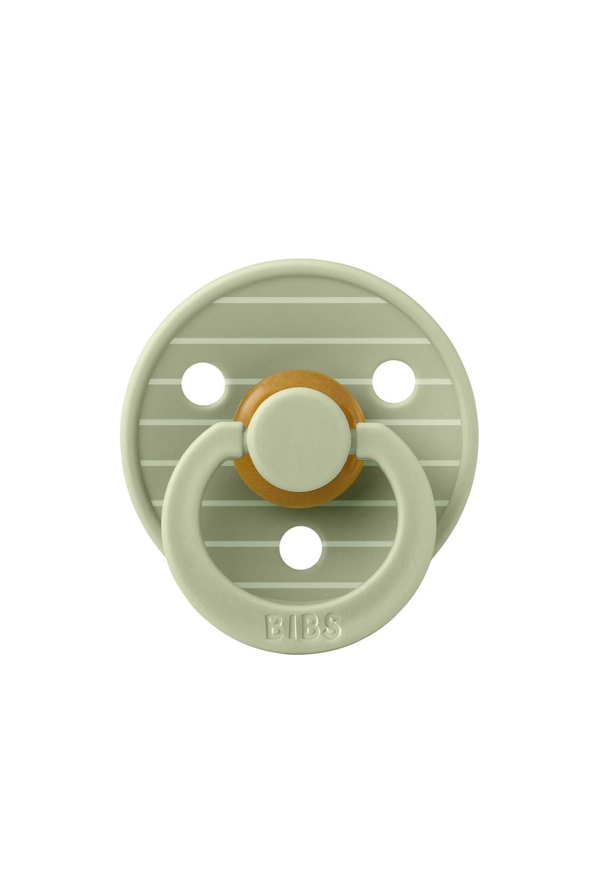 Bibs Studio Colour Pin Kauçuk Emzik - Sage 0-6 Ay