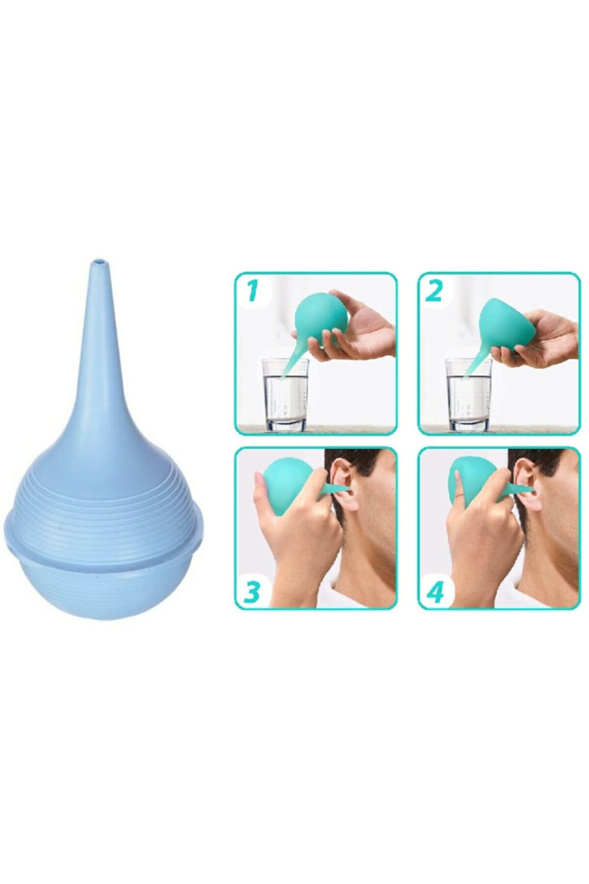 İrem Tıbbi Kulak Duşu Şırıngası Kulak Temizleme Pompası