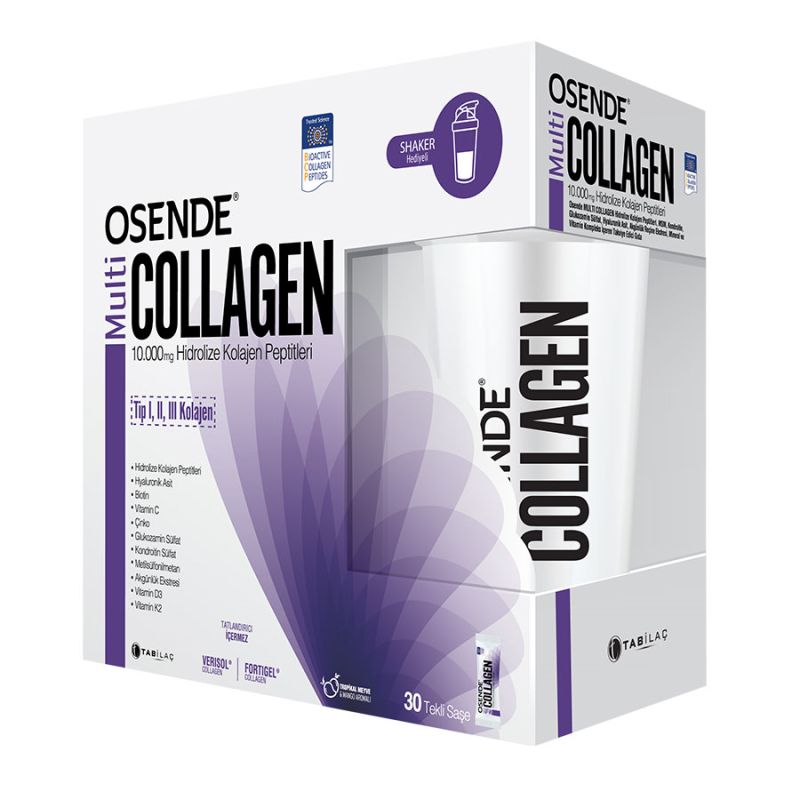 Osende Multı Collagen 30 Sase Shaker Hedıyelı