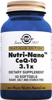 Solgar Nutri-Nano Coq-10 3.1X 50 Kapsül