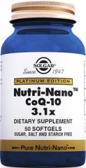 Solgar Nutri-Nano Coq-10 3.1X 50 Kapsül