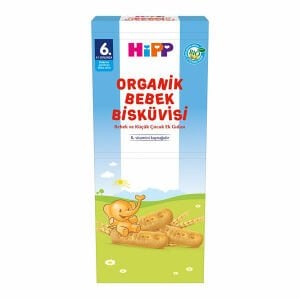 Hipp Organik Bebek Bisküvisi 180 gr - 9 Adet