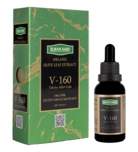 İlhan Sarı V-160 Organik Zeytin Yaprağı Ekstraktı 30 ml