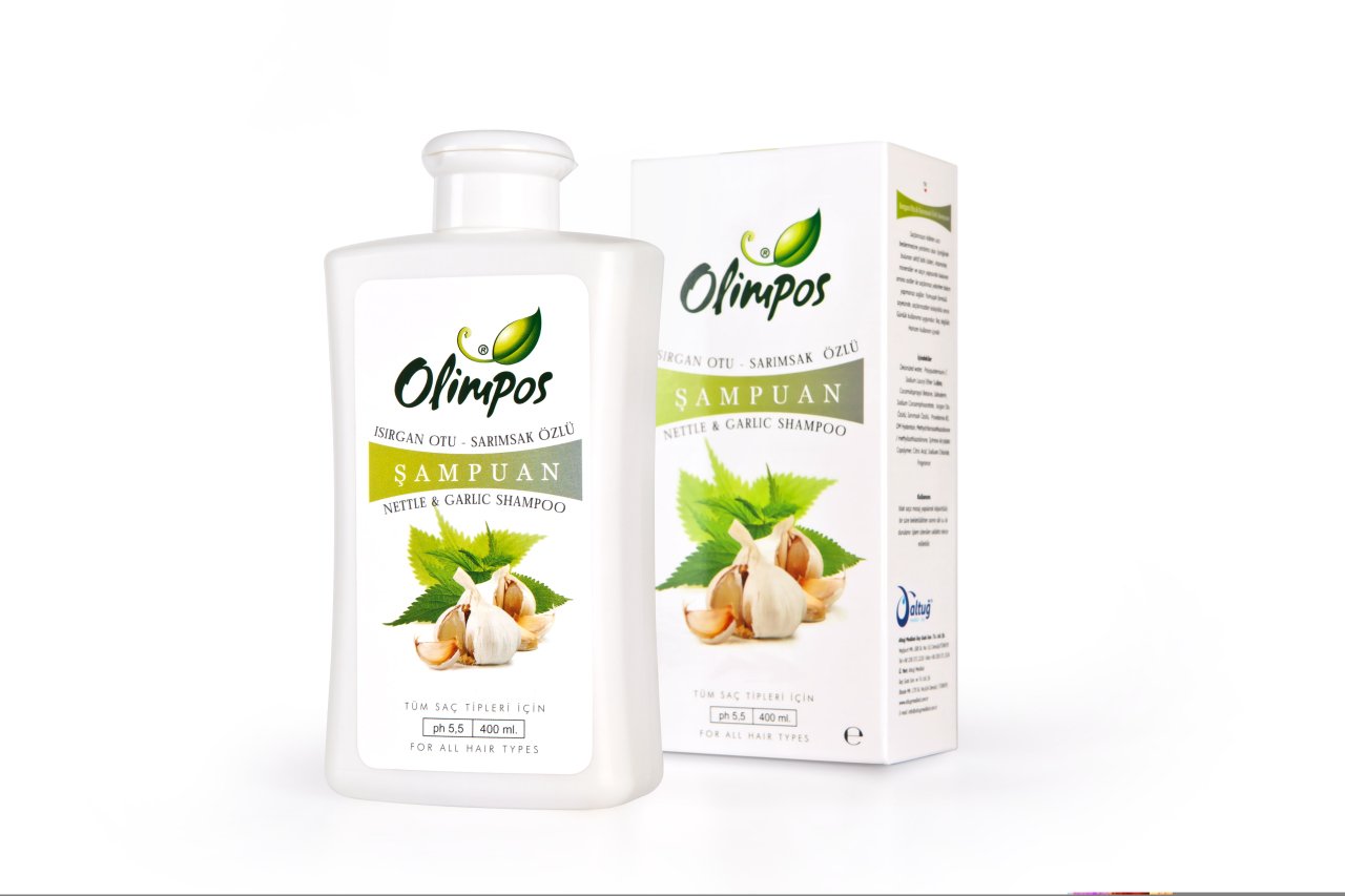 Olimpos Isırgan Otu Sarımsak Özlü Şampuan 400 ml