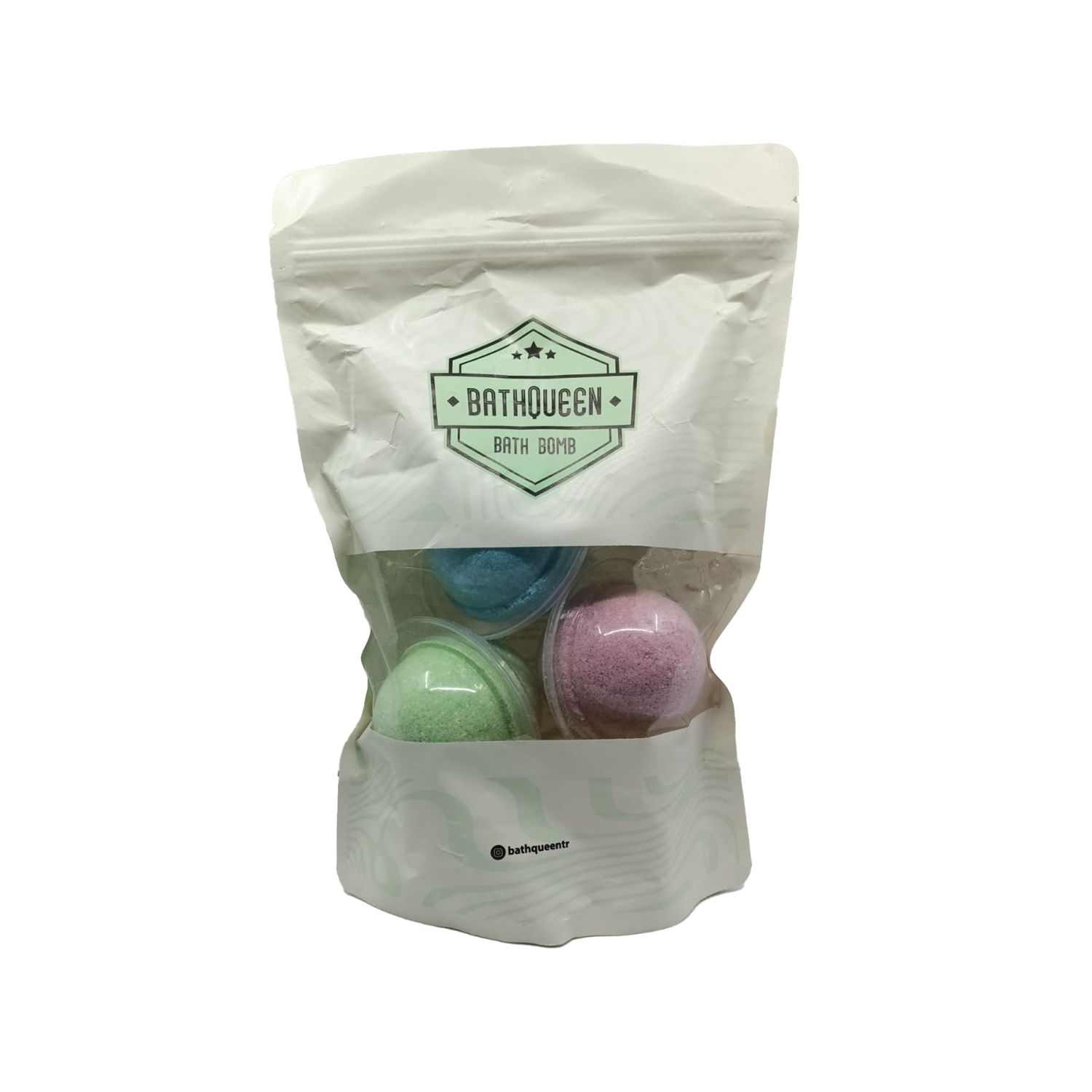 Bathqueen Bath Bomb Banyo Topu Nem Bombası Jakuzi Topu 4 x 145 gr