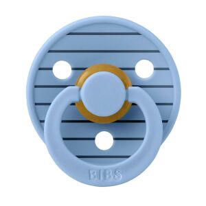 Bibs Studio Colour Pin Kauçuk Emzik - Sky Blue 0-6 Ay